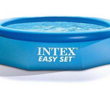 Intex 6ft x 20in Easy Set Inflatable Outdoor Kids Swimming Pool – Just $89.99!