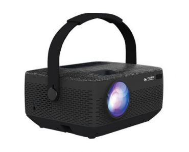 Core Innovations 720p HD 150” Portable LCD Rechargeable Home Theater Projector – Just $99.99!