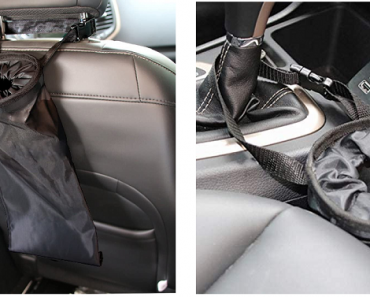 Universal Car Back Seat Trash Garbage Can Only $7.99 Shipped!