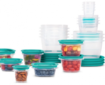 Rubbermaid, Press & Lock Easy Find Lids, Food Storage Containers (42-Piece) Only $19.98! (Reg. $50)
