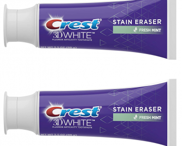 Crest 3D White Whitening Toothpaste, Radiant Mint Twin Pack – Only $3.49 Shipped!