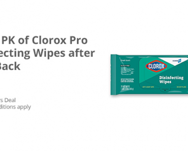 LAST DAY! Awesome Freebie! Get FREE Clorox Pro Disinfecting Wipes from TopCashBack and Staples!