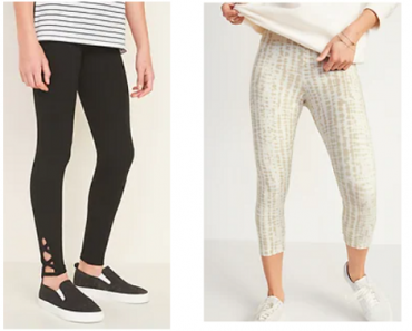 Old Navy: Women’s Leggings Only $8, Girls & Toddler Only $4! Today Only!