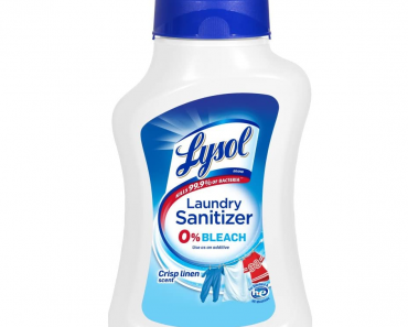Lysol Laundry Sanitizer Additive Crisp Linen (41oz) Only $4.62 Shipped