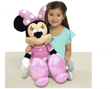 Disney Junior Jumbo 25-Inch Plush Minnie Mouse Only $15.52! (Reg. $23)