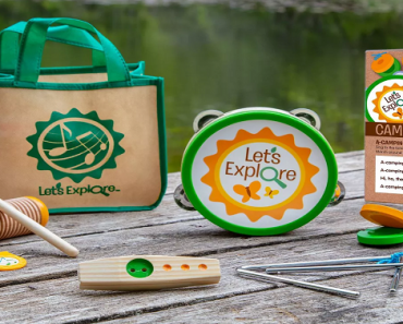 Melissa & Doug Let’s Explore Camp Music Wooden and Metal Instruments Play Set Only $9.99! (Reg $19.99)