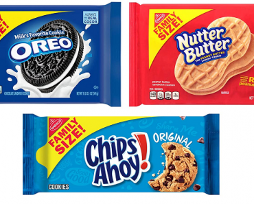 Oreo, Chips Ahoy! & Nutter Butter Cookie Variety Pack (Family Size) Only $8.91 Shipped!