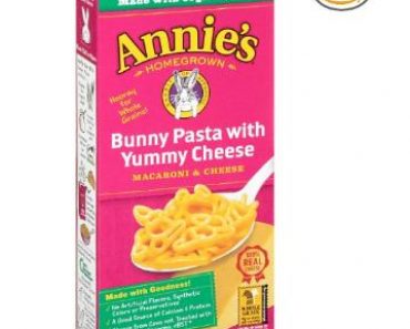 Annie’s Bunny Shape Pasta & Yummy Cheese Macaroni and Cheese (12 Pack) Only $9.00 Shipped!