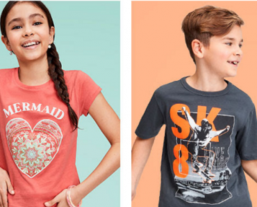 Boys & Girls Tees Only $3.99 Shipped!