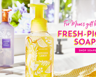 Bath & Body Works: ALL Hand Soaps Only $3.95! (Reg. $7.50) Pair With Coupon!