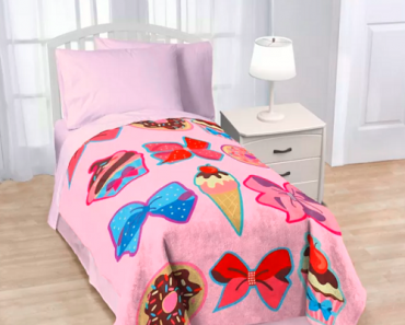 JoJo Siwa Pink Bed Blankets Only $12.49! (Reg. $25)