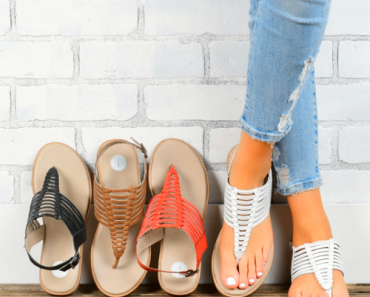 Genuine Leather Caged Sandals Only $41.99 Shipped! (Reg. $100)