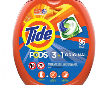 2 Packs of Original Tide Pods (96 Count/192 Total) Only $27.74 Shipped!