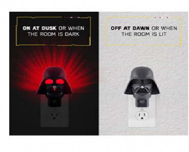 Star Wars Vader LED Night Light Only $5.96!