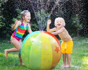 Discovery Kids Outdoor Inflatable Sprinkler Ball Only $9.99! (Reg $24.99)
