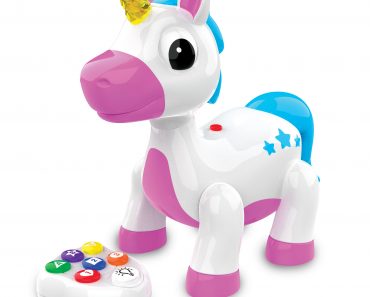 The Learning Journey Play & Learn Infrared Remote Control Dancing Unicorn – Only $20.90!