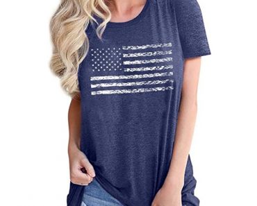 American Flag T-Shirt Only $12.99 on Amazon! (Multiple Colors Available)