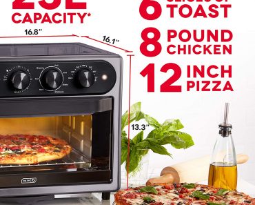 DASH Chef Series 7 in 1 Convection Toaster Oven Cooker – Only $99.99!
