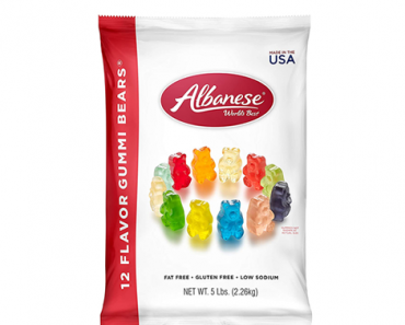 Albanese World’s Best 12 Flavor Gummi Bears, 5 Pound Bag – Just $9.41!