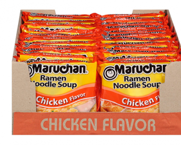 Maruchan Ramen Chicken Flavor, 3 oz, 24 pack – Just $4.31!