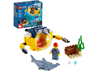LEGO City Ocean Mini-Submarine 60263 Underwater Playset – Just $7.99!