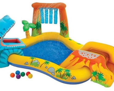 Intex Dinosaur Play Center Inflatable Kids Swimming Pool – Just $59.99!