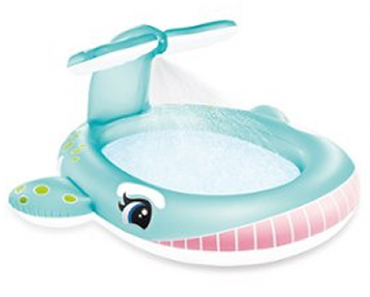 Intex Inflatable Whale Spray Kiddie Pool – Just $39.99!