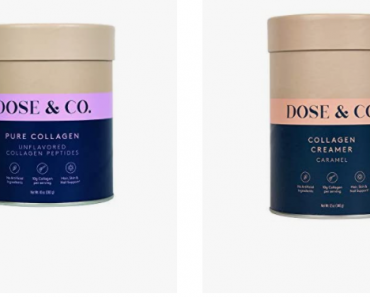 Amazon: Save 25% on Dose and Co Collagen Projects! Today Only!