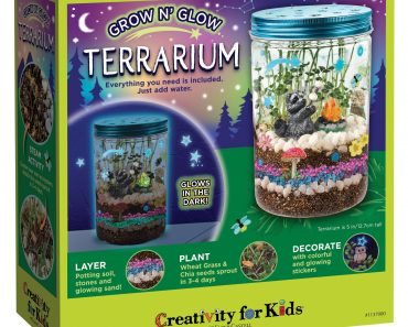 Creativity For Kids Grow ‘N Glow Terrarium Science Kit Only $10.48!