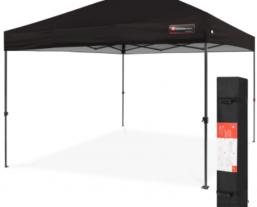 10×10 Foot Instant Pop Up Canopy (With Wheeled Bag) Only $110 Shipped!