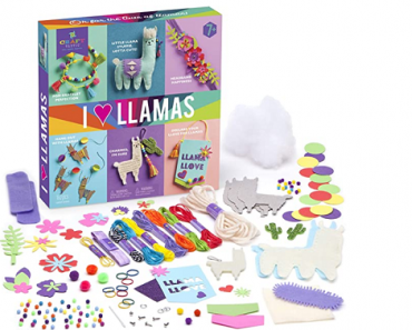 Craft-tastic I Love Llamas – Craft Kit for Kids Only $10.99!