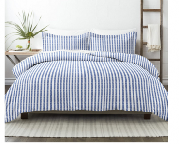 3-Piece Rugged Striped Duvet Cover Set Only $29.99 Shipped!
