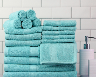 Mainstays 18-Piece Bath Towel Set Only $24.99! (Reg. $57.60)