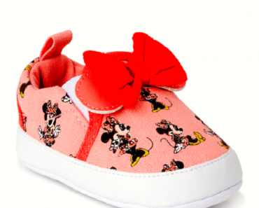 Disney Baby Minnie Mouse Soft Sole Slip-on Crib Shoe Only $6.29! (Reg. $15)