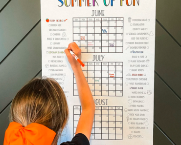 BACK IN STOCK! Summertime Activity Poster Only $7.95!!