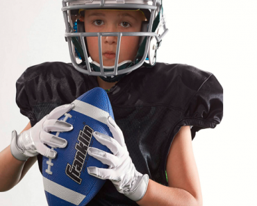 Franklin Sports Grip-Rite 100 Rubber Junior Football Only $4.88!