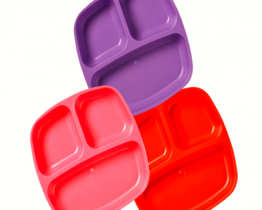 ECR4Kids My First Meal Pal Divided Toddler Plates 3-Pack Only $3.61!