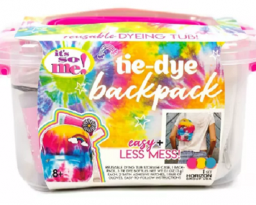 Target: Tie-Dye Backpack Kit Only $6.99!