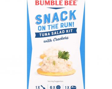 Bumble Bee Snack on the Run Tuna Salad with Crackers Kit 12 Pack Only $10.09 Shipped!