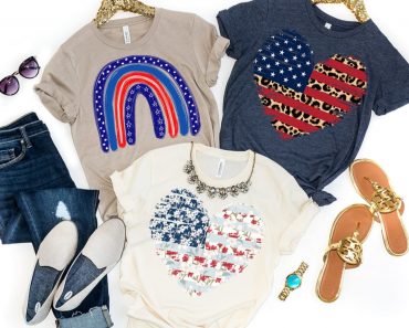 4th Of July Bella Tees – Only $18.99!