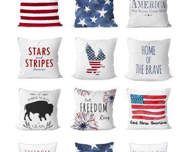 Patriotic Pillow Covers – Only $10.99!