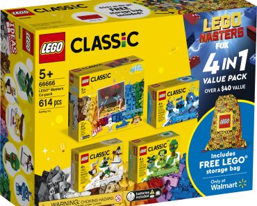LEGO Masters Creative Building Toy Value Set (613 Pieces) – Only $25!