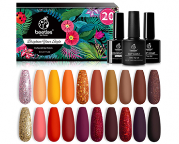 Beetles 20 Piece Gel Nail Polish Kit – Just $22.94!