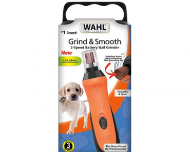Wahl Grind and Smooth Pet Nail Grinder – Just $24.99!