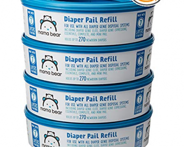 Amazon Brand Diaper Pail Refills (For Diaper Genie) 4 Count Only $15.19 Shipped!
