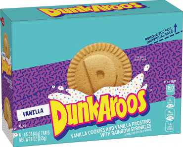 Dunkaroos Vanilla Cookies and Vanilla Frosting 6 Count Only $6.63 Shipped!