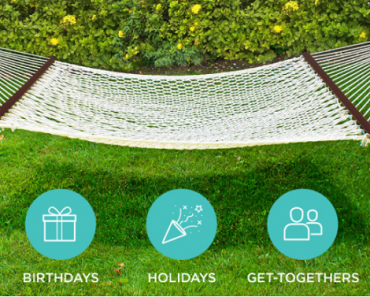 Best Choice Products 2-Person Woven Cotton Rope Double Hammock Only $54.99 Shipped! (Reg. $100)