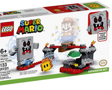 LEGO Super Mario Whomp’s Lava Trouble Expansion Set Only $10.99! (Reg $19.99) Awesome Reviews!