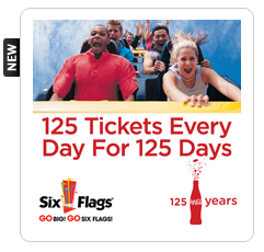 Sweepstakes: My Coke Rewards Six Flags Instant Win Game