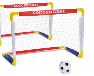 Play Day Foldable Soccer Set Only $16.84! Fun Summer Activity!